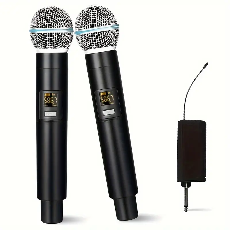 Brezžični mikrofon za karaoke 1 tmu brezzicni mirkofon